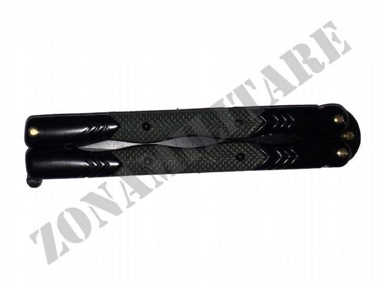 Coltello A Farfalla Modello Ninja Cudeman Black