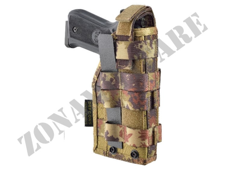 Fondina Ambidestra Molle Plus Holster Defcon 5 Vegetato Italiano