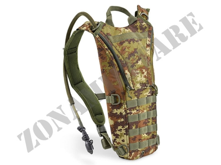 Sacca Hydro Back Pack 3 Litri V-Cut Defcon 5 Vegetato Italiano
