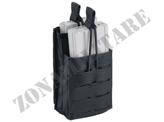 Porta Caricatori Doppio Open Split Pouch Defcon 5 Nero