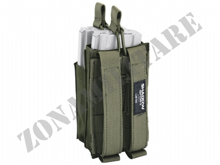 Porta Caricatori Doppio Open Split Pouch Defcon 5 Od Green