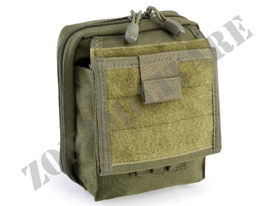 Map Pouch With Note Book Holder Defcon 5 Od Green