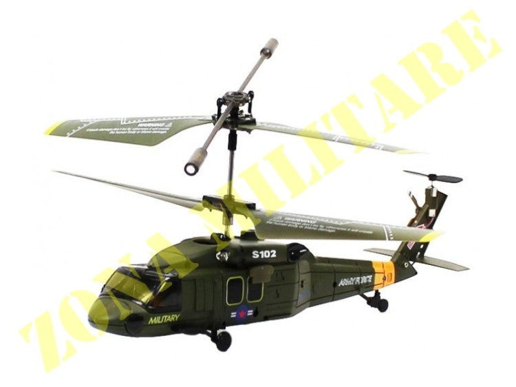 Elicottero Syma Mod. Black Hawk Radio 3Ch R/C