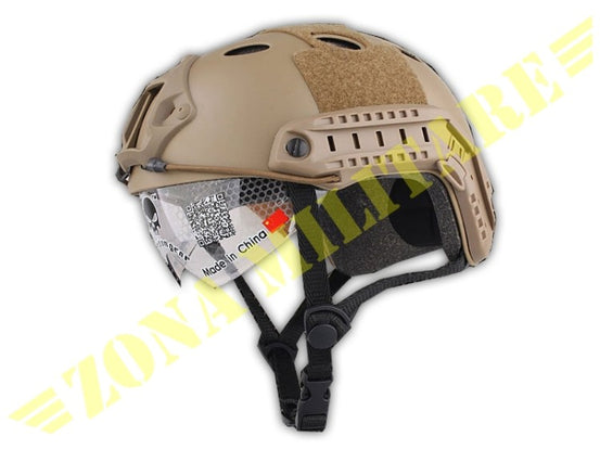 Elmetto Fast Helmet Pj Google Version Tan EMERSON