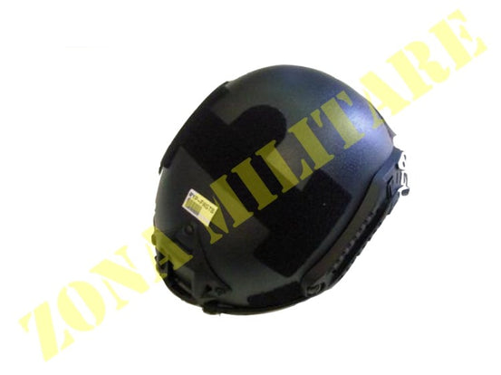 Elmetto Royal Fast Con Ris Laterali Black