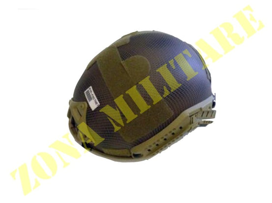 Elmetto Royal Fast Con Ris Laterali Snake Camo