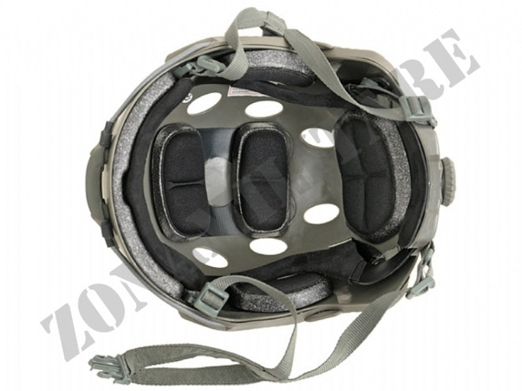 FAST PJ HELMET COLORE FOLIAGE GREEN CON REGOLAZIONE  EMERSON