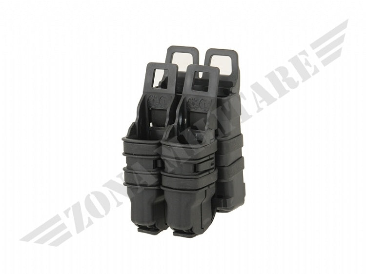 Set Of Polymer Pouches For Magazines Black