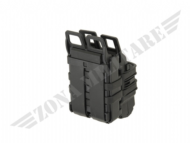 Set Of Polymer Pouches For Magazines Black