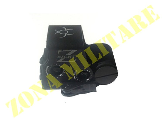 Mirino Holografico Red Dot Bio Hazard Black
