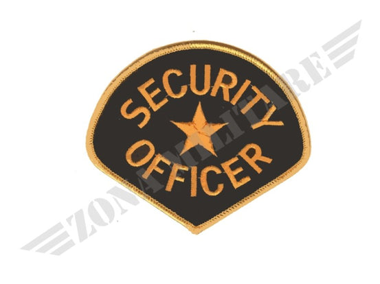 Patch Termo Adesiva Security Officer Con Stella