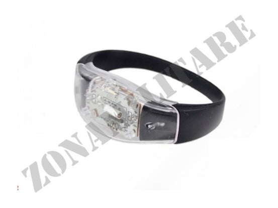 Bracciale Shake To Active Led Rosso Element