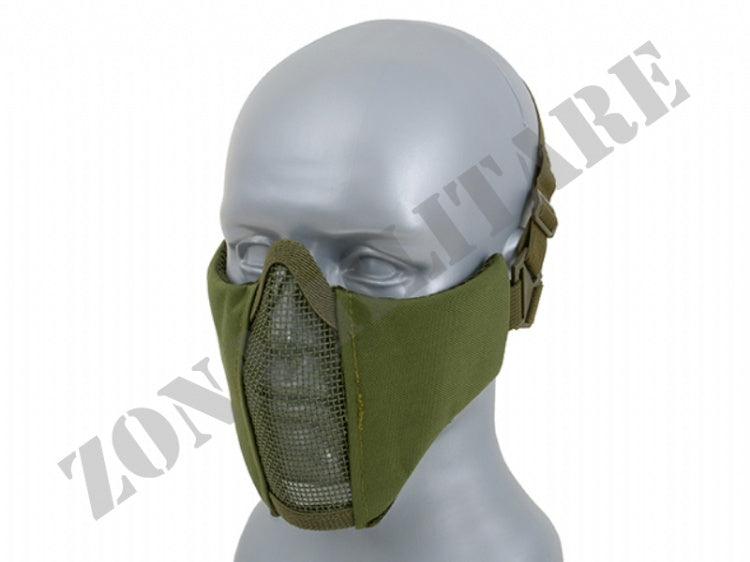 Face Mask Nylon Mesh Colorazione Od Green