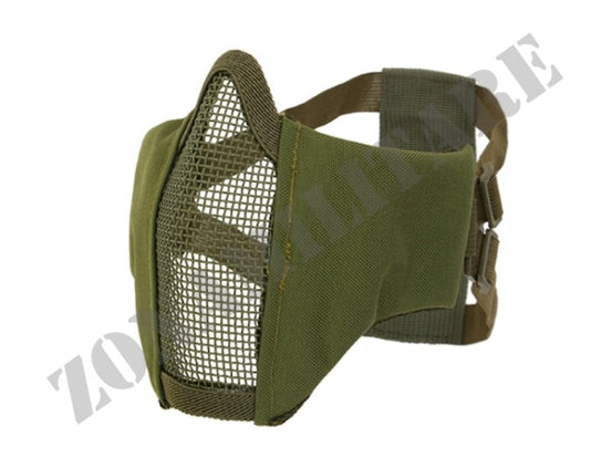 Face Mask Nylon Mesh Colorazione Od Green