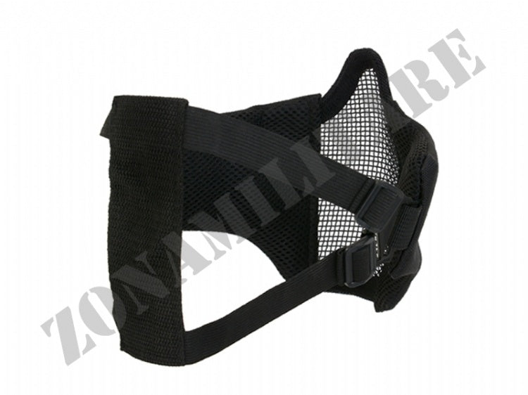 Face Mask Nylon Mesh Colorazione Black