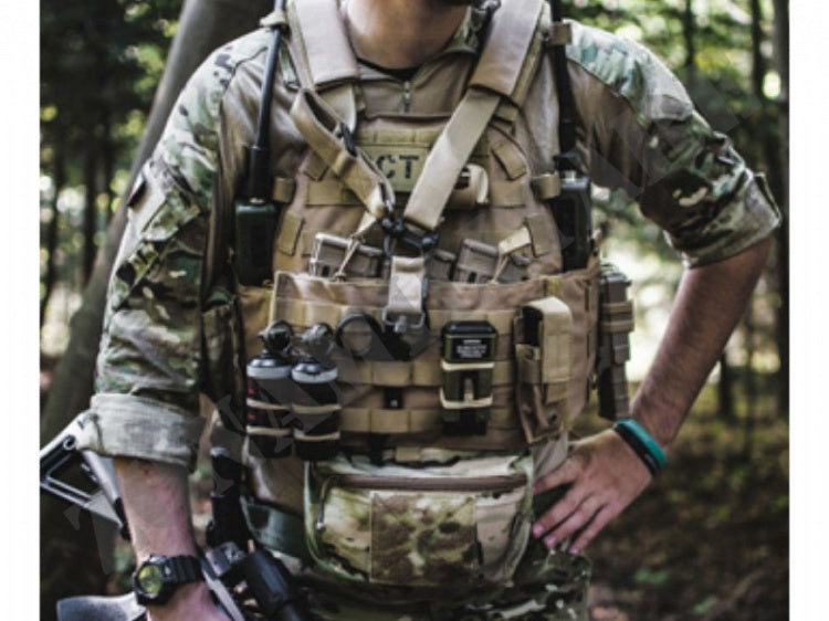 Set 12 Elastici Dark Earth Navy Seals Frog Industries