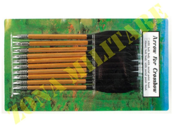 Freccette Royal Per Balestra In Alluminio 12 Pezzi