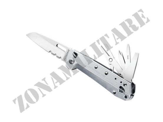 Multifunzione Free K4X Silver Leatherman 9 Utensili
