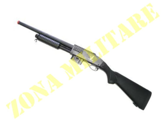 Fucile A Pompa Js-Tactical Abs Colore Nero