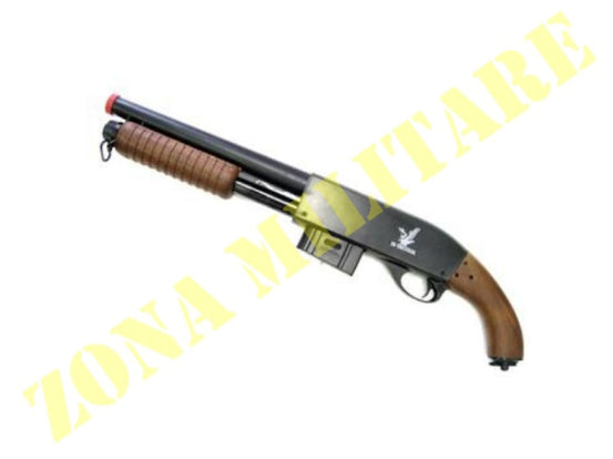 Fucile A Pompa Js-Tactical Short Wood