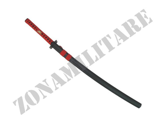 Katana Biohazard Con Profili Rossi E Laccetti