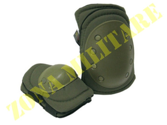 Ginocchiere E Gomitiere Royal Set Colore Verde