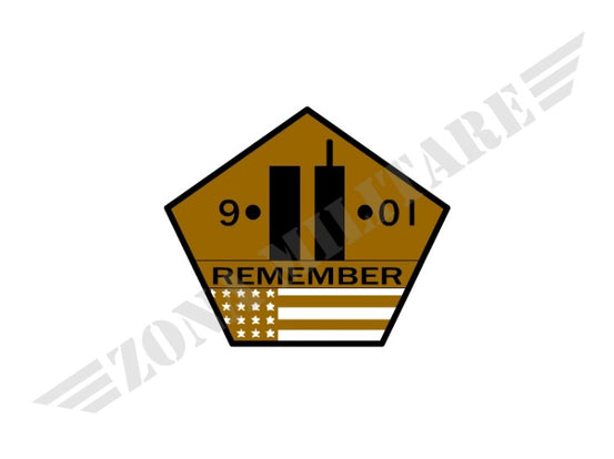 Patch Ricamata Remeber 9/11