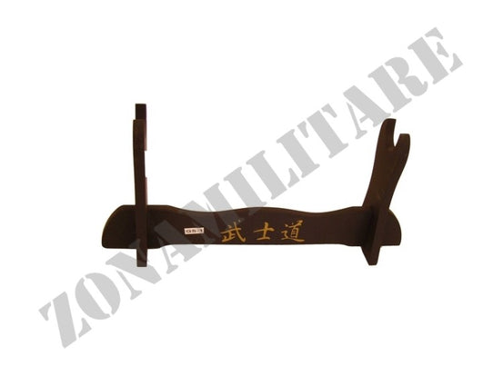Espositore Per Katana Singola Da Tavolo In Legno
