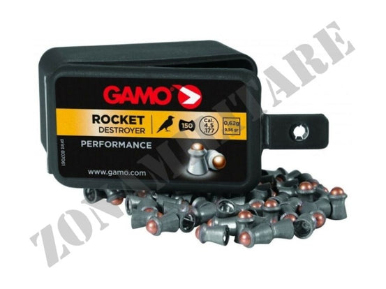 PIOMBINI ROCKET DESTROYER Cal.4,5 CONFEZIONE DA 150Pcs GAMO