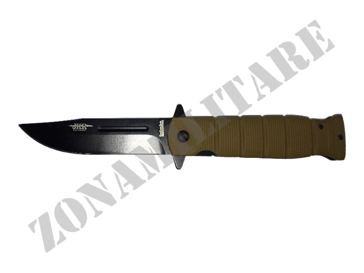 Coltello Richiudibile Con Manico Gommato Coyote