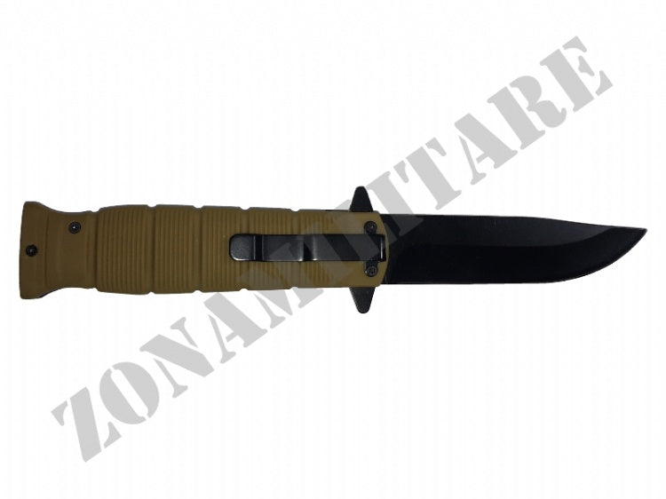 Coltello Richiudibile Con Manico Gommato Coyote