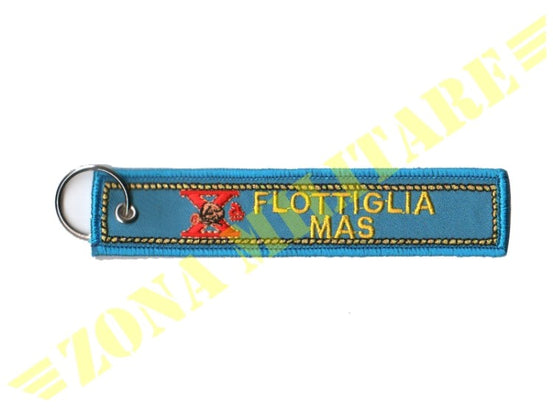 Portachiavi Con Occhiello X Max Azzurro