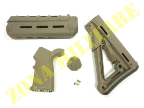 Magpul Set Completo Di Calcio Impugnatura E Paramano