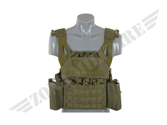 Lightweight Jump Plate Carrier With Set Olive 8 Fields