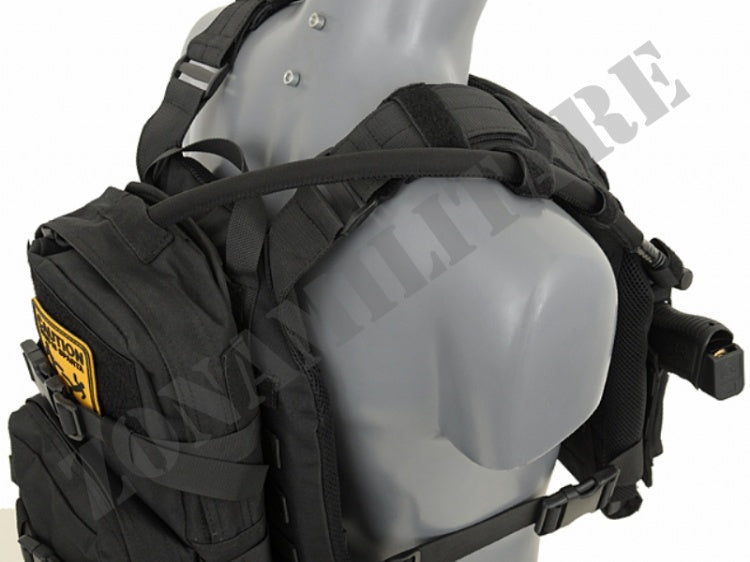 Assault Plate Carrier With Dummy Sapi Plates Black 8Fields