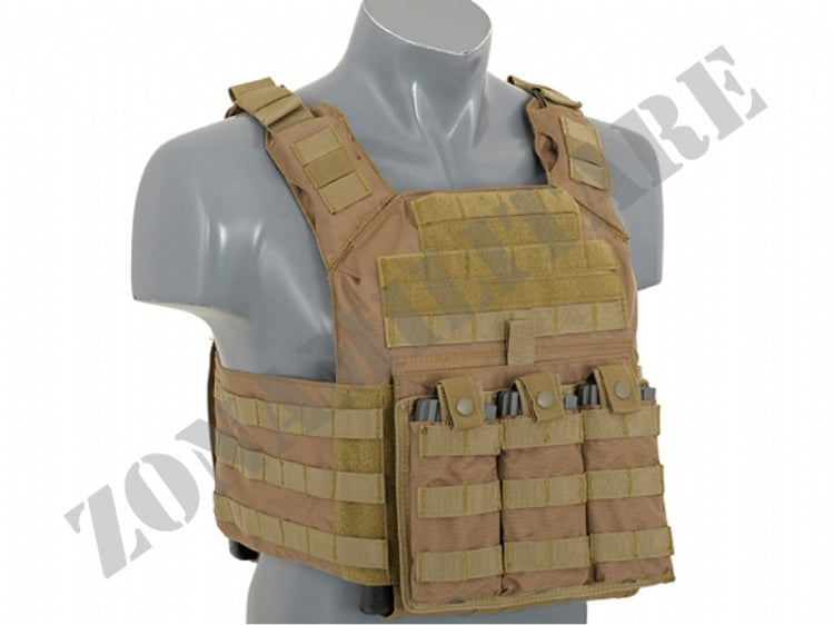 First Responder Plate Carrier With Dummy Sapi Plates Coyote