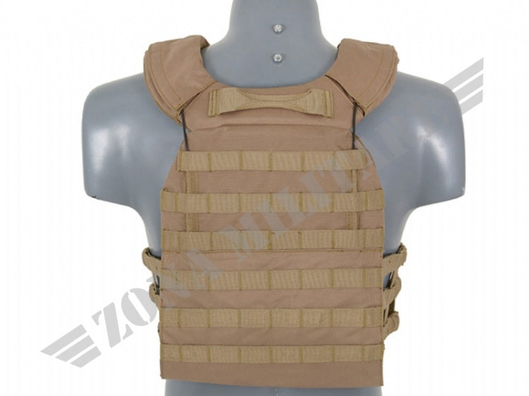 First Defense Plate Carrier Tan Version 8 Fields