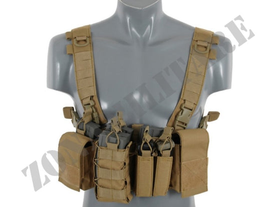 Tattico Compact Multi-Mission Chest Rig V3 Coyote 8 Fields