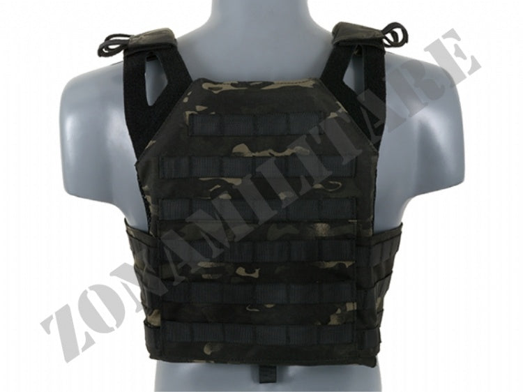 Tattico Jump Plate Carrier Cummerbund Multicam Black 8 Fields