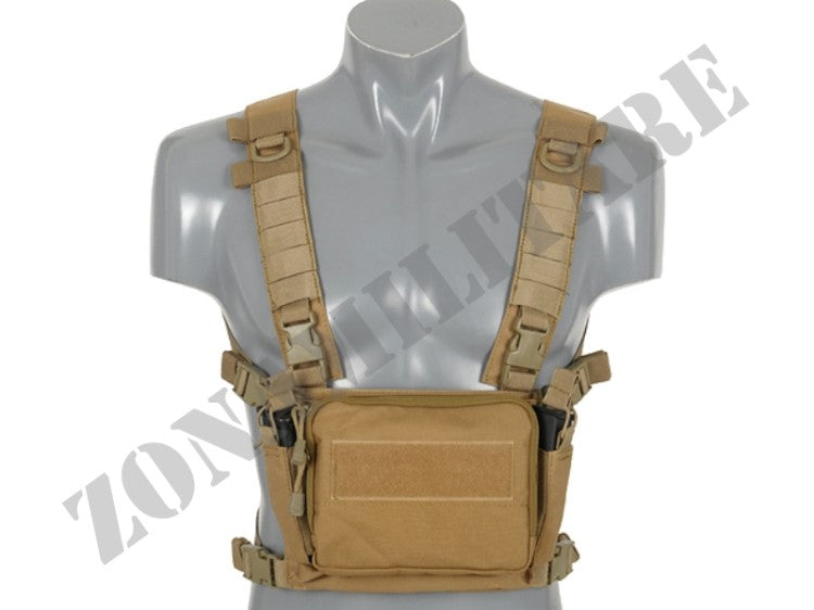 Tattico Compact Multi-Mission Chest Rig Coyote 8 Fields