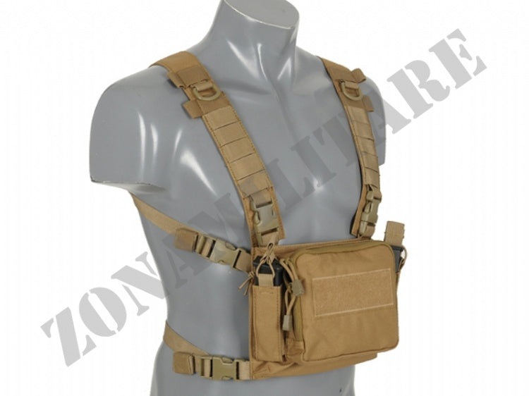 Tattico Compact Multi-Mission Chest Rig Coyote 8 Fields