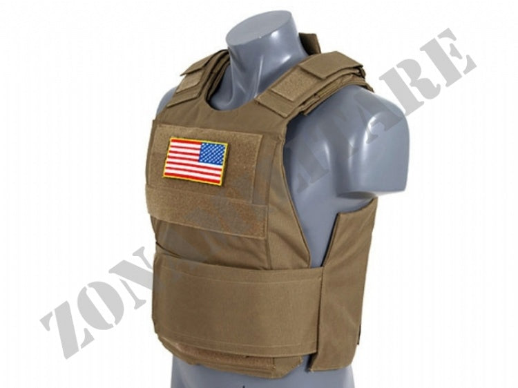 Tattico Delta Soft Body Armor Tan 8Fields