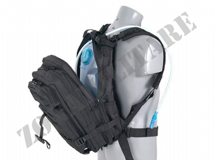 Modular Medium Assault Pack 15L Black 8 Fields