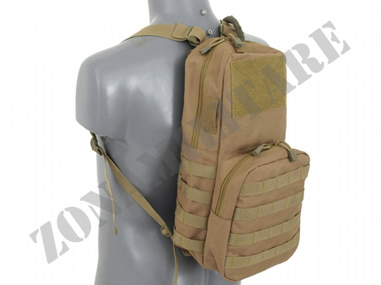 Wather Hydratation Carrier Molle W/Straps Coyote