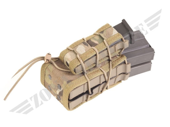 Versatile Double Combo-Magazine Pouch Multicamo 8 Fields