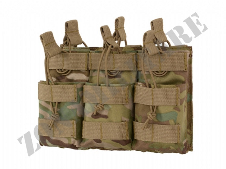 Porta Caricatori A 6 Postazioni M4/M16/Ar-15 Multicam 8 Fields