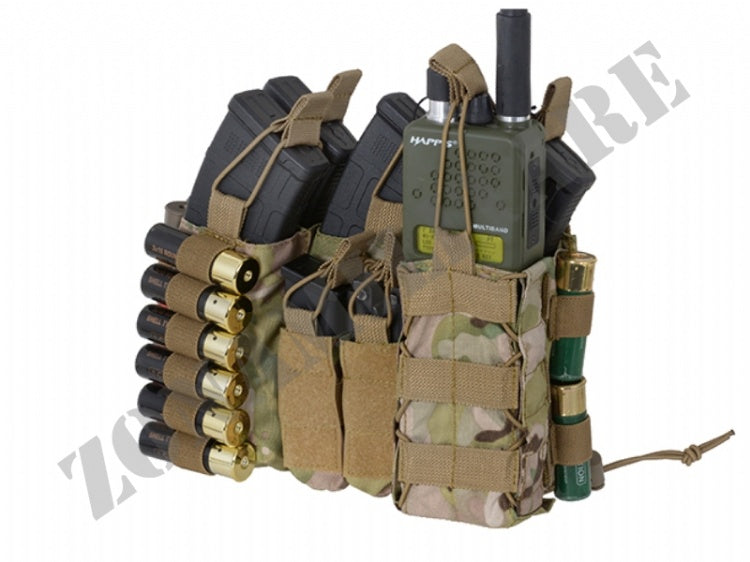 PANNELLO BUCKLE UP Multi-Mission Molle Front Panel 5.56/Cal.12 Multicam 8FIELD