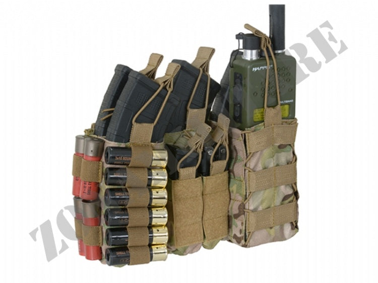PANNELLO BUCKLE UP Multi-Mission Molle Front Panel 5.56/Cal.12 Multicam 8FIELD