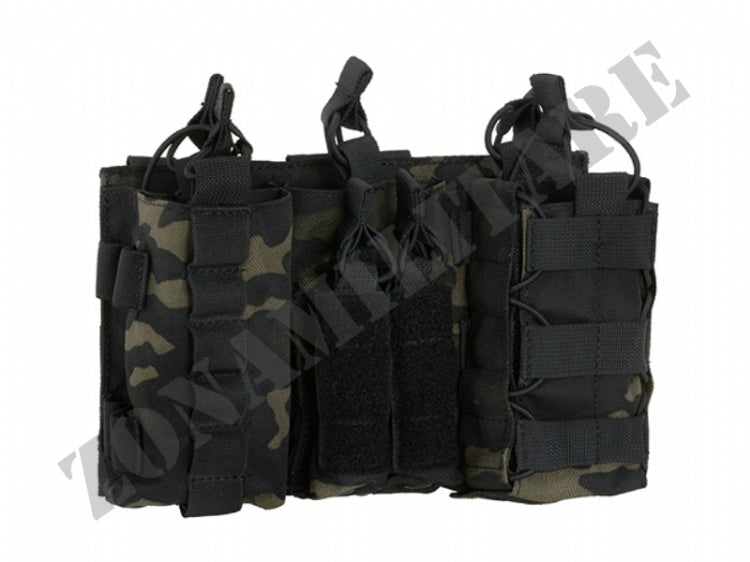 PANNELLO BUCKLE UP Multi-Mission Molle Front Panel 5.56/Cal.12 Multicam Black 8FIELD