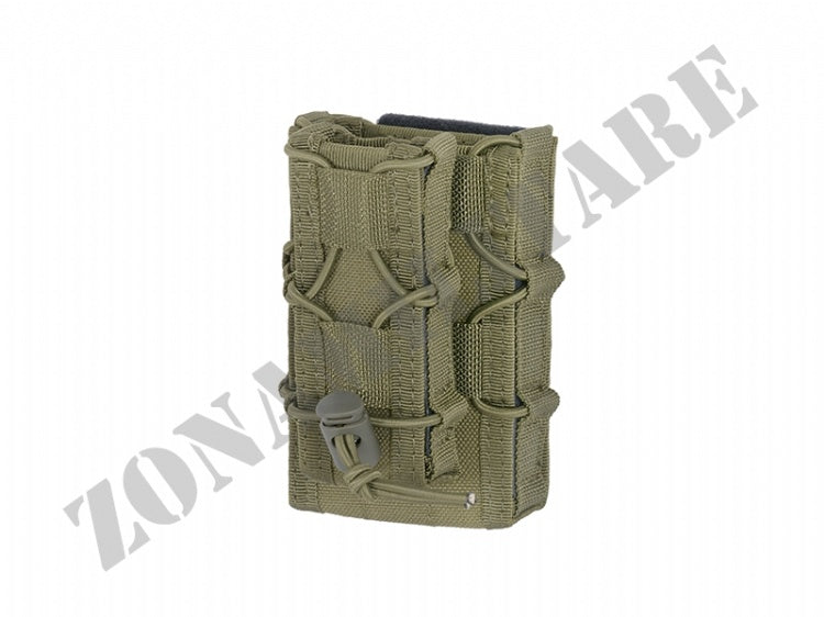 Belt Mounted Combo Rifle/Pistol Mag Speed Pouch Od Green 8 Fields